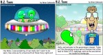 BZToons UFO and Aliens