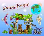 SoundEagle in Biomusic, Biosphere, Ecology, Flora, Fauna, Astronaut, Earth, Moon, Sun, Star and Space