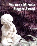 You are a Miracle Blogger Award